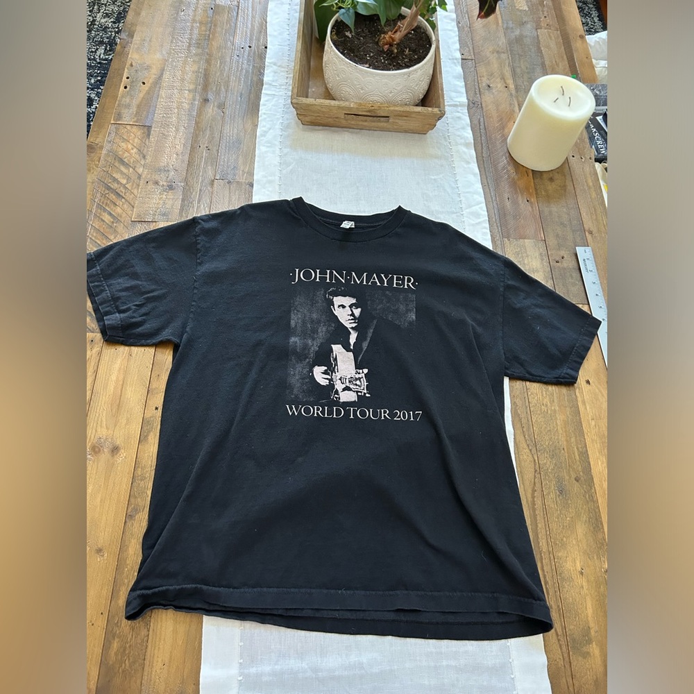 Pre-owned John Meyer The Search For Everything World Tour 2017 Tee. Men’s XL